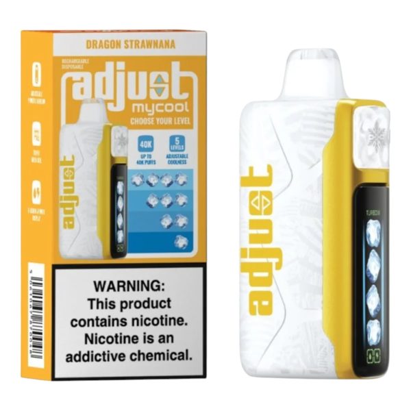 Adjust My Cool | 40000 Puffs | 20ML - 5% [Box of 5] - Image 3
