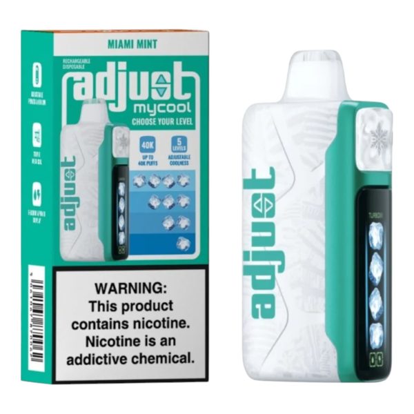 Adjust My Cool | 40000 Puffs | 20ML - 5% [Box of 5] - Image 4