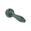GRAV® | 4" Sandblasted Spoon Hand Pipe - Lake Green