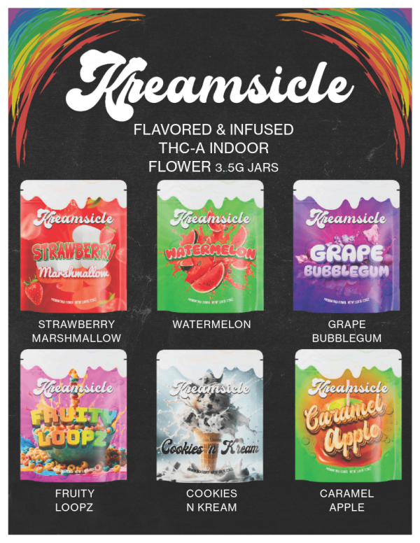 Kream | Kreamsicle THCa Flower | 3.5g - Image 2