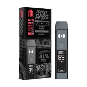 [Box of 5] Modus | Black Pocket Dabs THCP + HHC + HTE Disposable with LED Screen | 2G