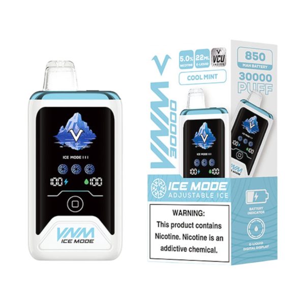 VNM | Ice Mode Adjustable Vape | 30000 Puffs | 22ML [Box of 5]