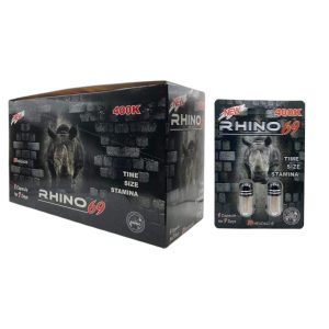 Rhino 69 | Black 400k | Double Pill
