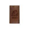 Wood Dugout with Metal Cigarette - Aquarius, LARGE