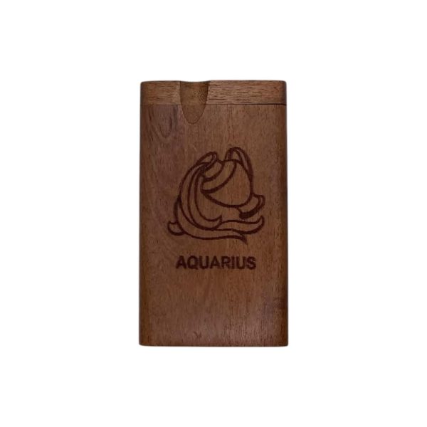 Wood Dugout with Metal Cigarette - Image 2