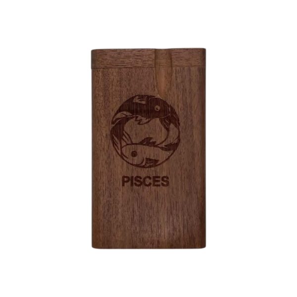 Wood Dugout with Metal Cigarette