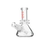 BIO Glass | Mini Heavy Duty Colored Logo Beaker Water Pipe | 5" - 14MM