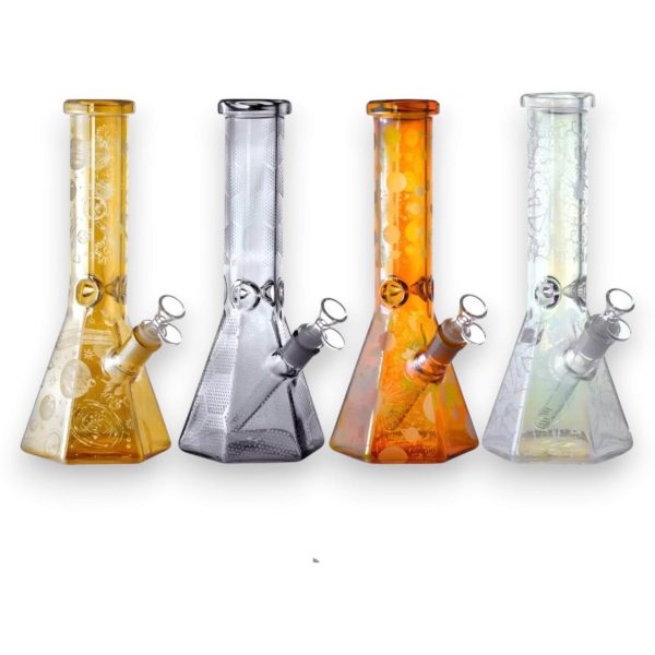 12" Milky Way Ice Pinch Beaker Water Pipe | 14M