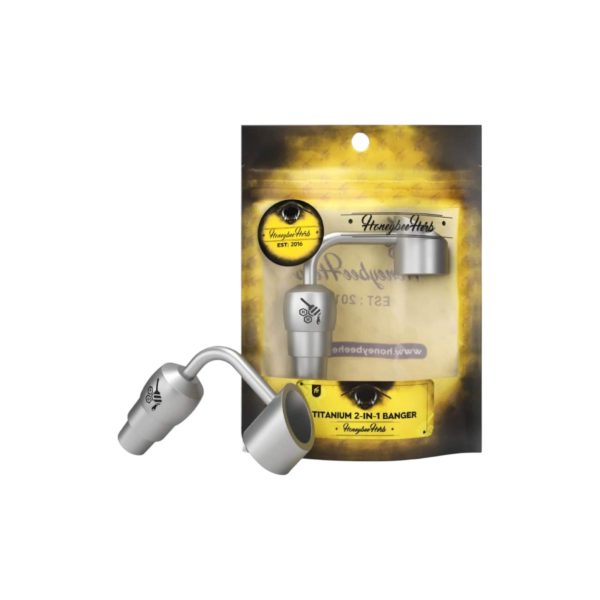 Honeybee Herb | Titanium 2-in-1 Banger