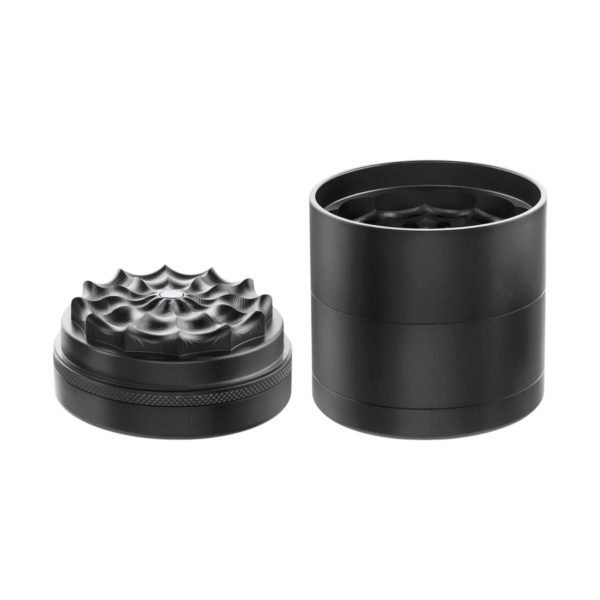 Herb Grinder | AI Designed Aluminum Webbed Toothless Grinder |5 Part 2.5Inches - Image 5