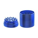 Herb Grinder | AI Designed Aluminum Webbed Toothless Grinder |5 Part 2.5Inches - Image 4