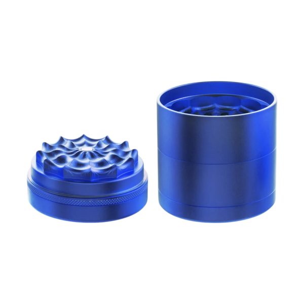 Herb Grinder | AI Designed Aluminum Webbed Toothless Grinder |5 Part 2.5Inches - Image 4