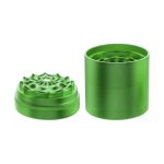 Herb Grinder | AI Designed Aluminum Webbed Toothless Grinder |5 Part 2.5Inches - Image 3
