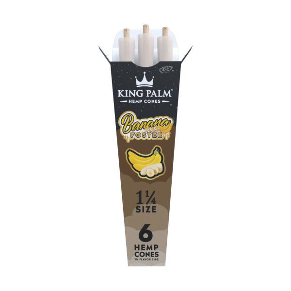 King Palm™ | 1 1/4 Size Hemp Cones | 6pk - Image 4
