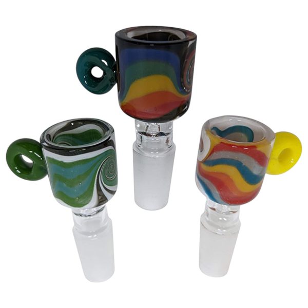 US Color  Swirl Donut Handle Bowl | 14M