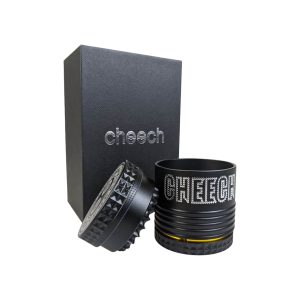 Cheech Glass | Toothless Quick Release Flower Mill Grinder | 4-Part