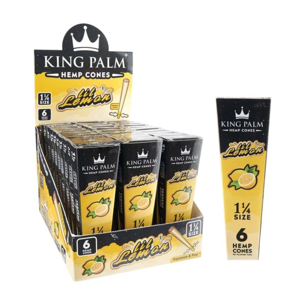 King Palm™ | 1 1/4 Size Hemp Cones | 6pk - Image 6