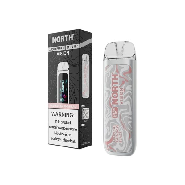 North Vision | 15,000 Puffs | 15ML | 0% [Box of 5] - Image 6