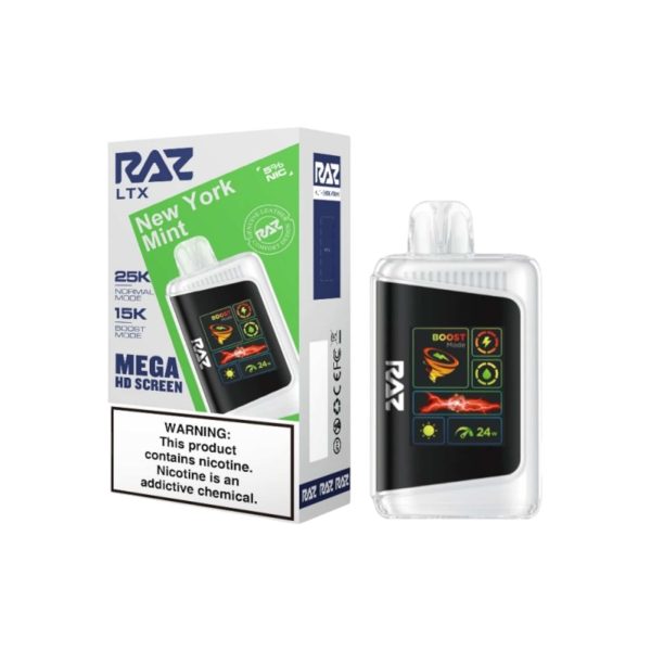 RAZ Vape | LTX25000 | 16ML 25000 Puffs  [ Box of 5 ] - Image 9