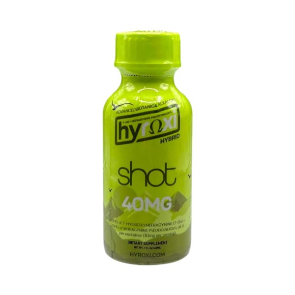 Hyroxi | 7-OH + Mitragynine Pseudoindoxyl Hybrid Shots | 40MG