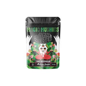 Dome Melter | Magic Mushies Nootropic Blend 5HTP + Lions Mane + Trpyophan Vegan Mushroom Gummies 4000MG - 8ct Pouch
