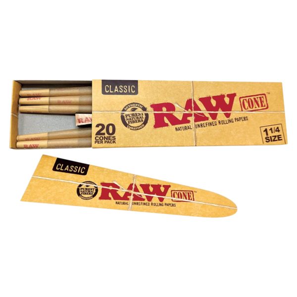 RAW | Pre-Rolled Cones | 20 Ct Pack - Image 6