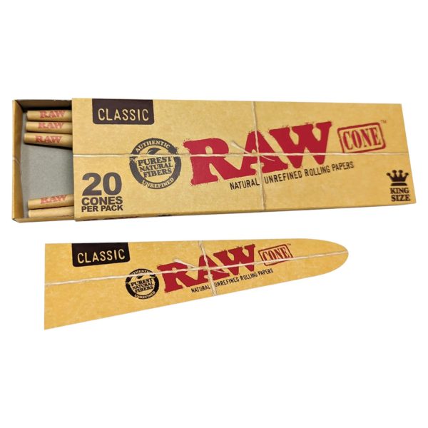 RAW | Pre-Rolled Cones | 20 Ct Pack - Image 8