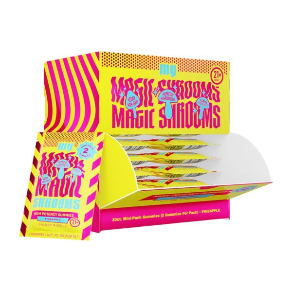 My Magic Mushrooms - Mini Pack Mushroom Gummies - 2400MG - 2CT - Image 2