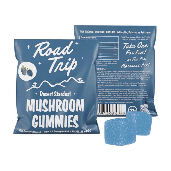 Road Trip | Desert Stardust Blend | Mushroom Gummies | 2 CT