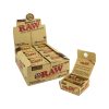RAW | Roll Paper + Pre Rolled Tips | Classic Masterpiece - King Size, Classic, [Box of 12]