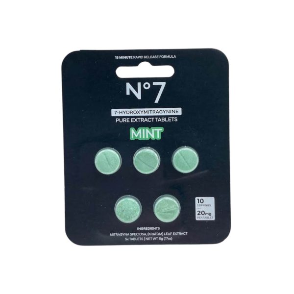 University No. 7 | 7OH Tablets | 5ct - 20mg Each - Image 7