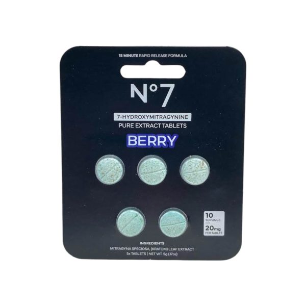 University No. 7 | 7OH Tablets | 5ct - 20mg Each - Image 9