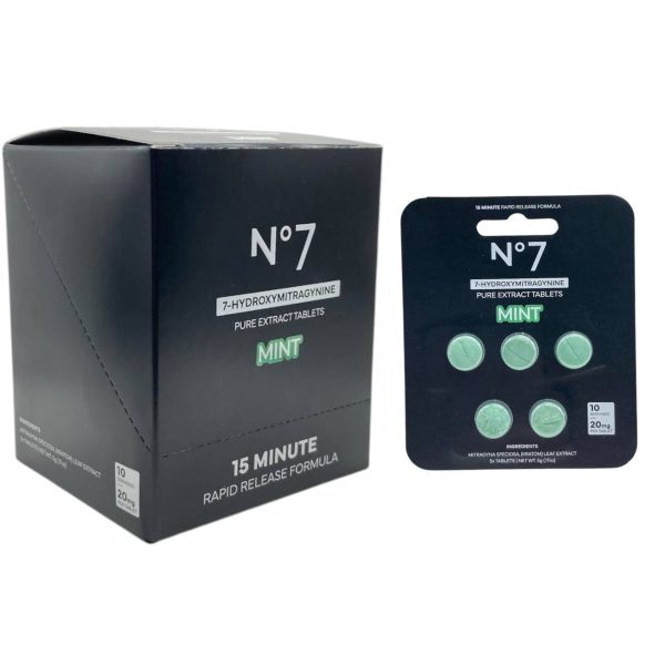 University No. 7 | 7OH Tablets | 5ct - 20mg Each - Image 3
