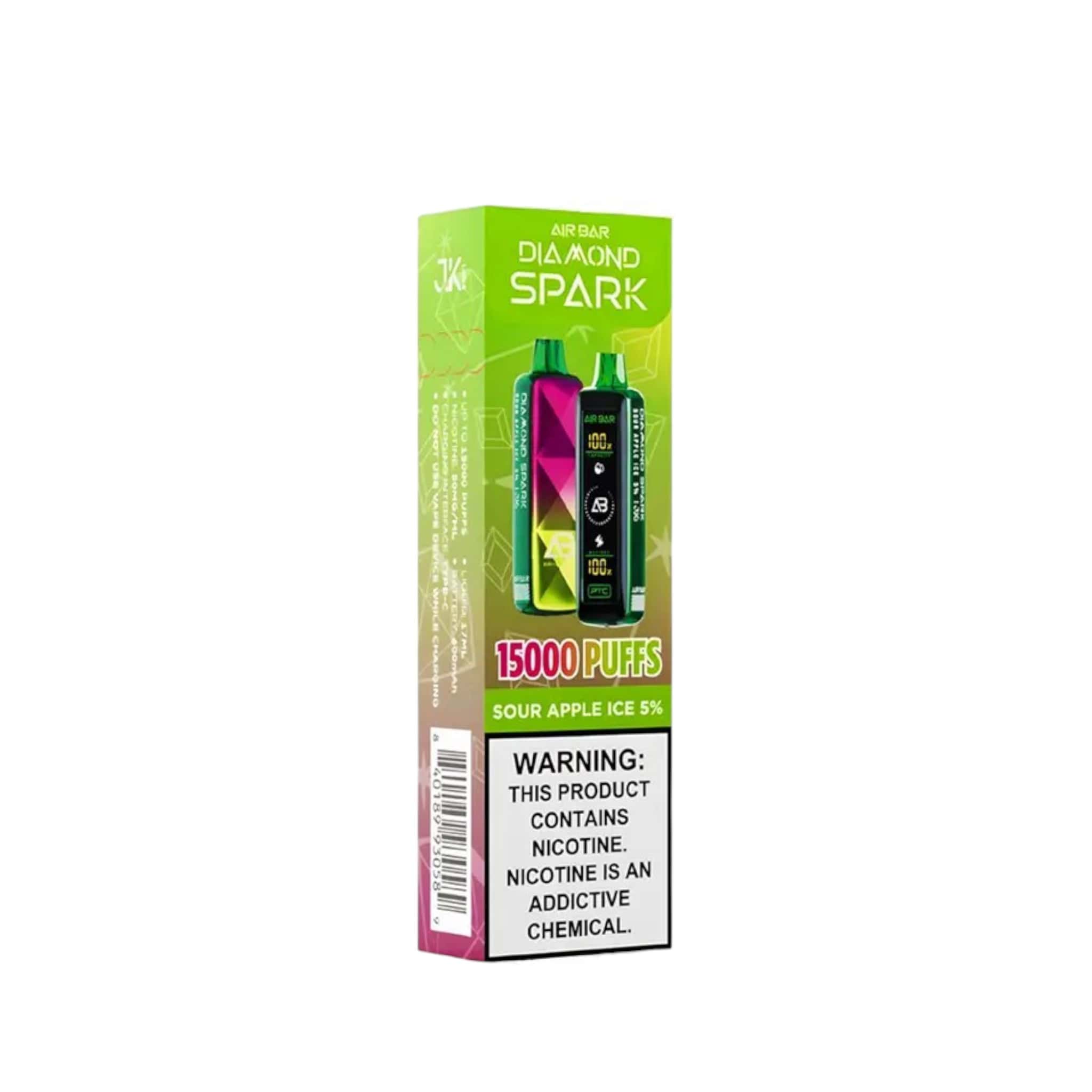 Air Bar | Diamond Spark | 15000 Puffs [Box of 5] - Image 12