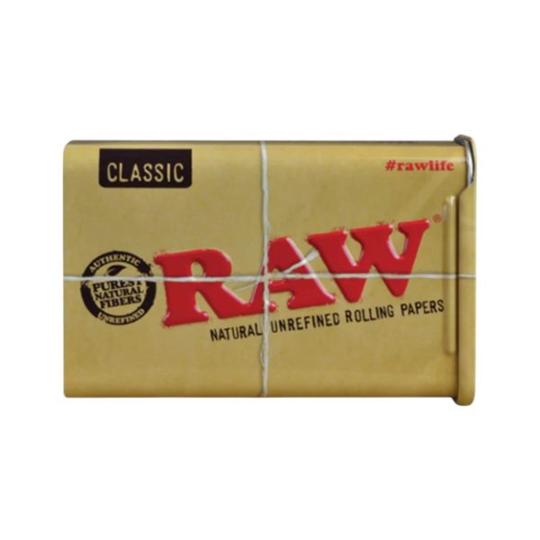 RAW | Metal Slide Top Tin Carrying Case