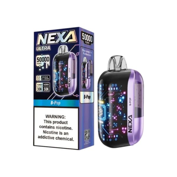 Nexa Ultra | 50k Puffs Nicotine Vape | 20ML [Box of 5] - Image 4