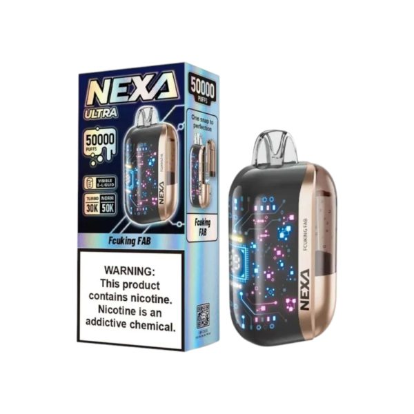 Nexa Ultra | 50k Puffs Nicotine Vape | 20ML [Box of 5] - Image 12