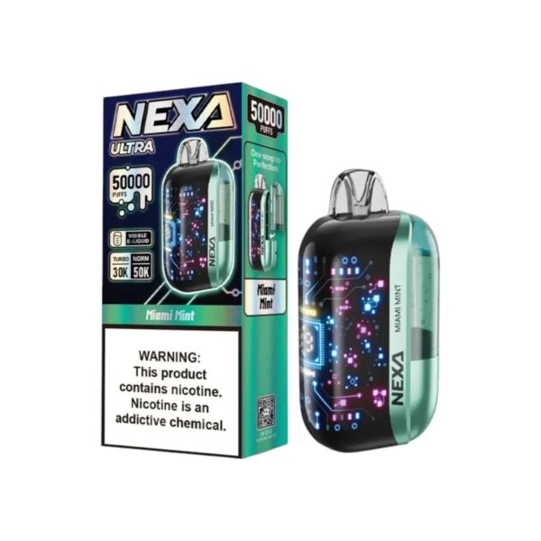 Nexa Ultra | 50k Puffs Nicotine Vape | 20ML [Box of 5] - Image 11