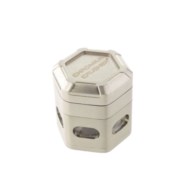 Chromium Crusher | Hexagon 4 Part 2.5 Inches Grinder [70376] - Image 2