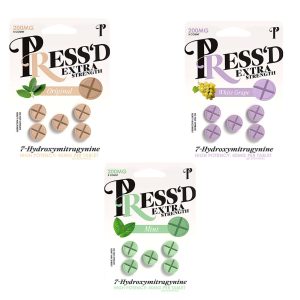 Press'd | Extra Strength 7OH Tablets | 5ct - 40MG Each