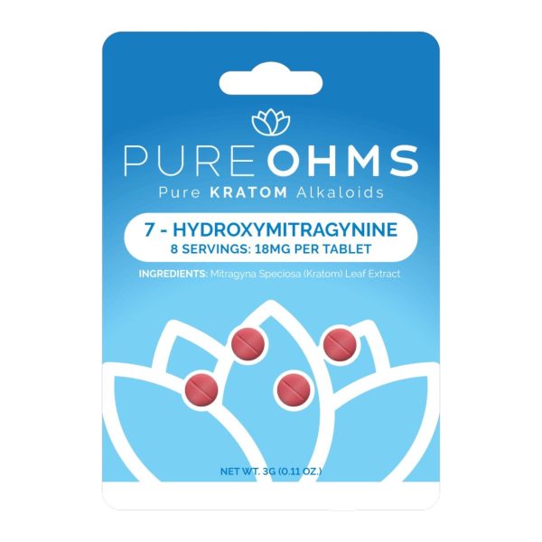 Pure OHMS | 7OH Tablets | 4ct - 18MG Each