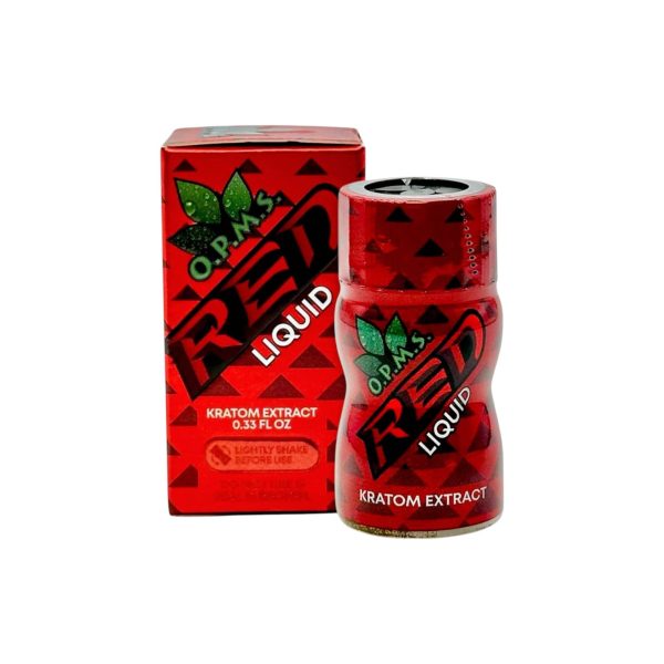 OPMS | Liquid Kratom Extract Red Shot 8 mL