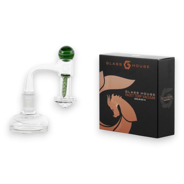Glass House | Facet Terp Vacuum Banger | [GHQ-40-90-14]