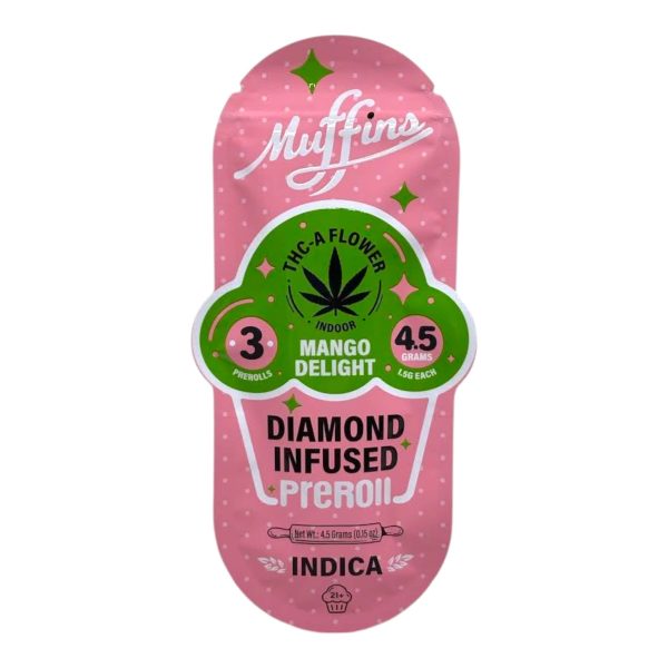 Muffins | THCA Flower Diamond Infused Pre Roll | 3pk - 4.5G - Image 13