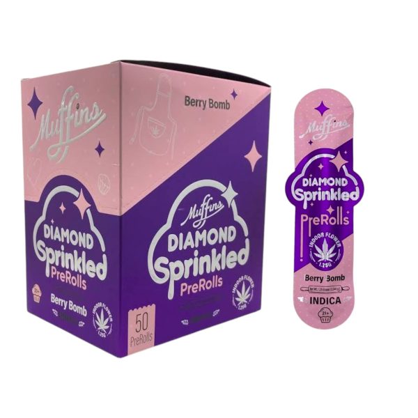 Muffins | THCA Diamond Sprinkled Pre Rolls | 1PK - 1.25G - Image 6
