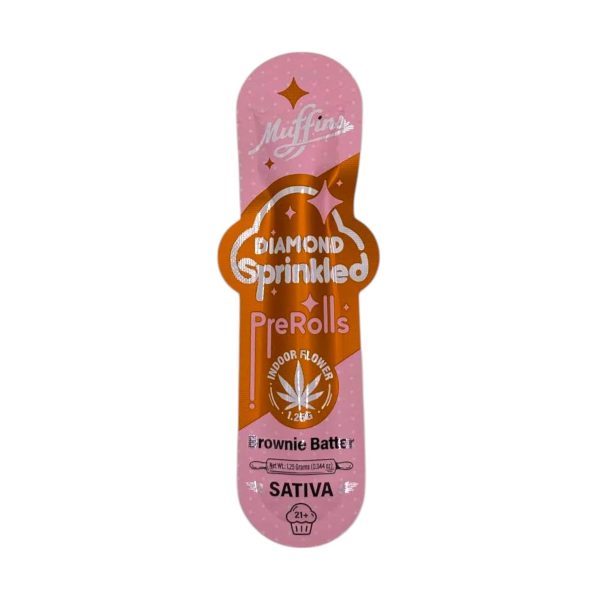 Muffins | THCA Diamond Sprinkled Pre Rolls | 1PK - 1.25G - Image 9