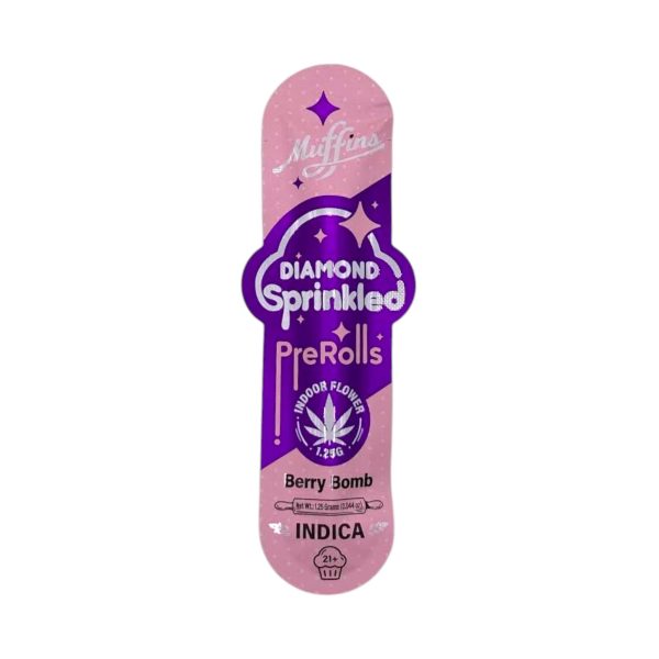 Muffins | THCA Diamond Sprinkled Pre Rolls | 1PK - 1.25G - Image 12