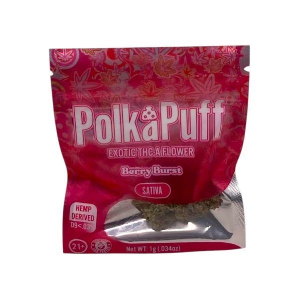 Polka Puff | Exotic THCA Flower | 1G - Image 9