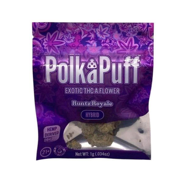 Polka Puff | Exotic THCA Flower | 1G - Image 12
