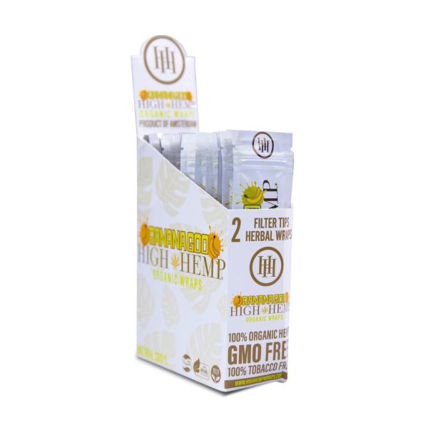 High Hemp - Organic Wraps - 2pk [Box of 25]